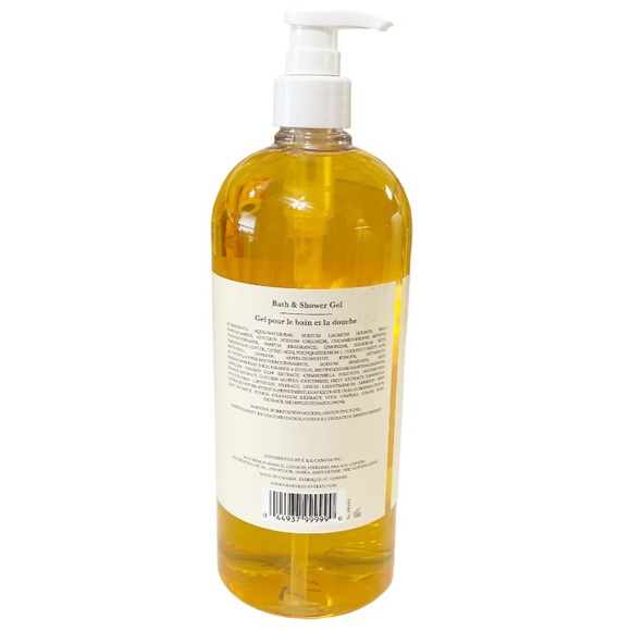 NEW! 33.8 fl Oz HTF Crabtree & Evelyn TAROCCO ORANGE Bath and Shower Gel - Picture 3 of 6